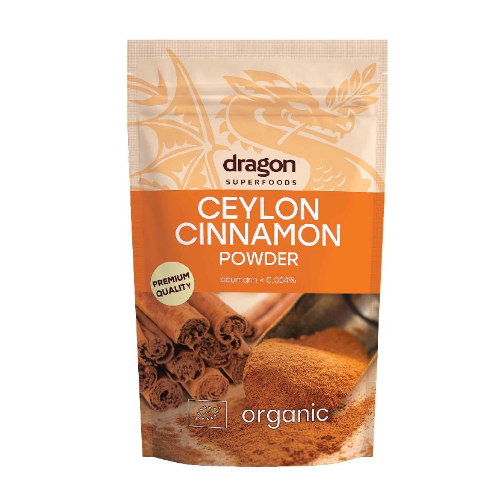 Bột quế Ceylon hữu cơ Dragon Superfoods 150gr(Organic Ceylon Cinnamon Powder Dragon Superfoods 150g)