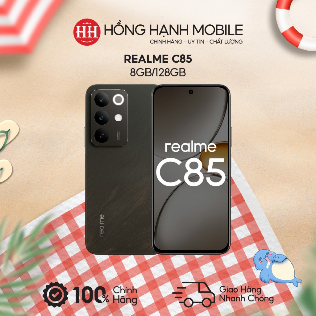 Điện Thoại Realme C85 8GB/128GB - Hàng Chính Hãng | BigBuy360 - bigbuy360.vn