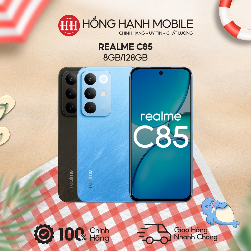 Điện Thoại Realme C85 8GB/128GB - Hàng Chính Hãng | BigBuy360 - bigbuy360.vn