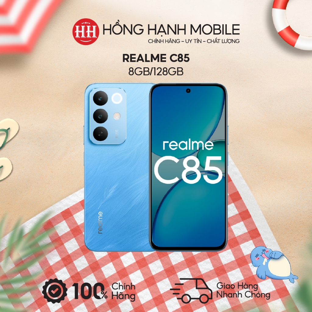 Điện Thoại Realme C85 8GB/128GB - Hàng Chính Hãng | BigBuy360 - bigbuy360.vn