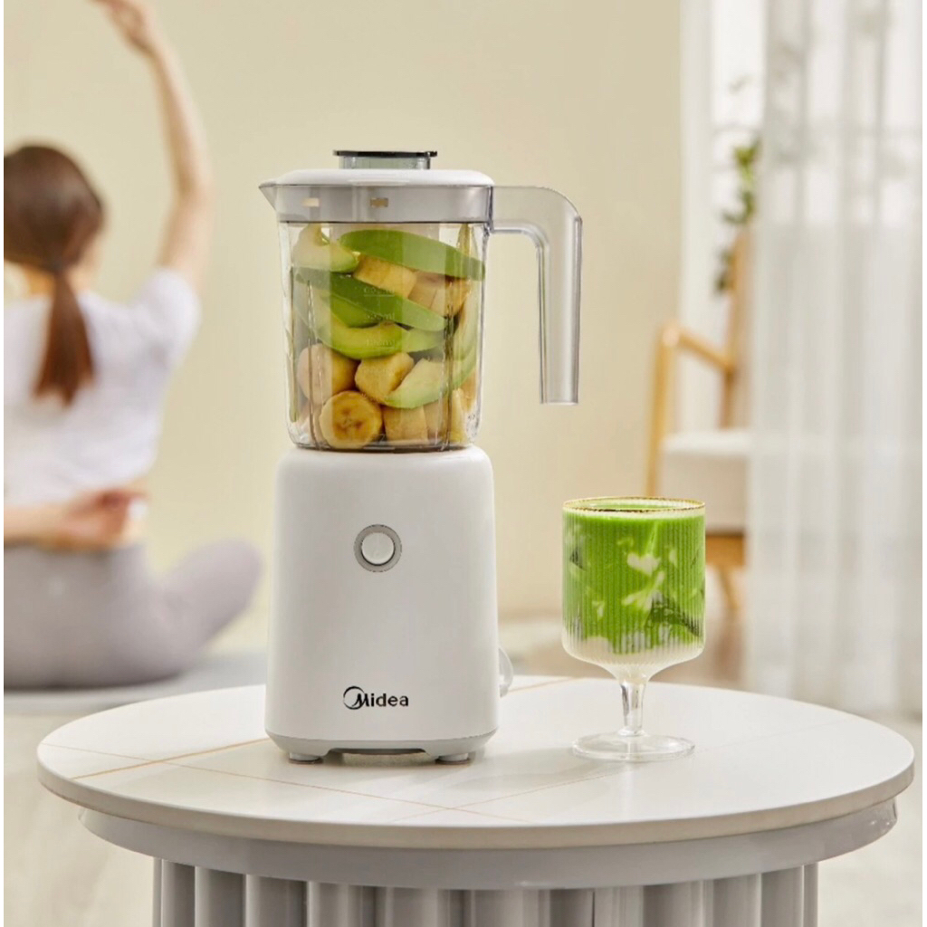 Máy xay sinh tố Midea MBL251B0BPWE kèm cốc, 250W , 600ml ( chính hãng )