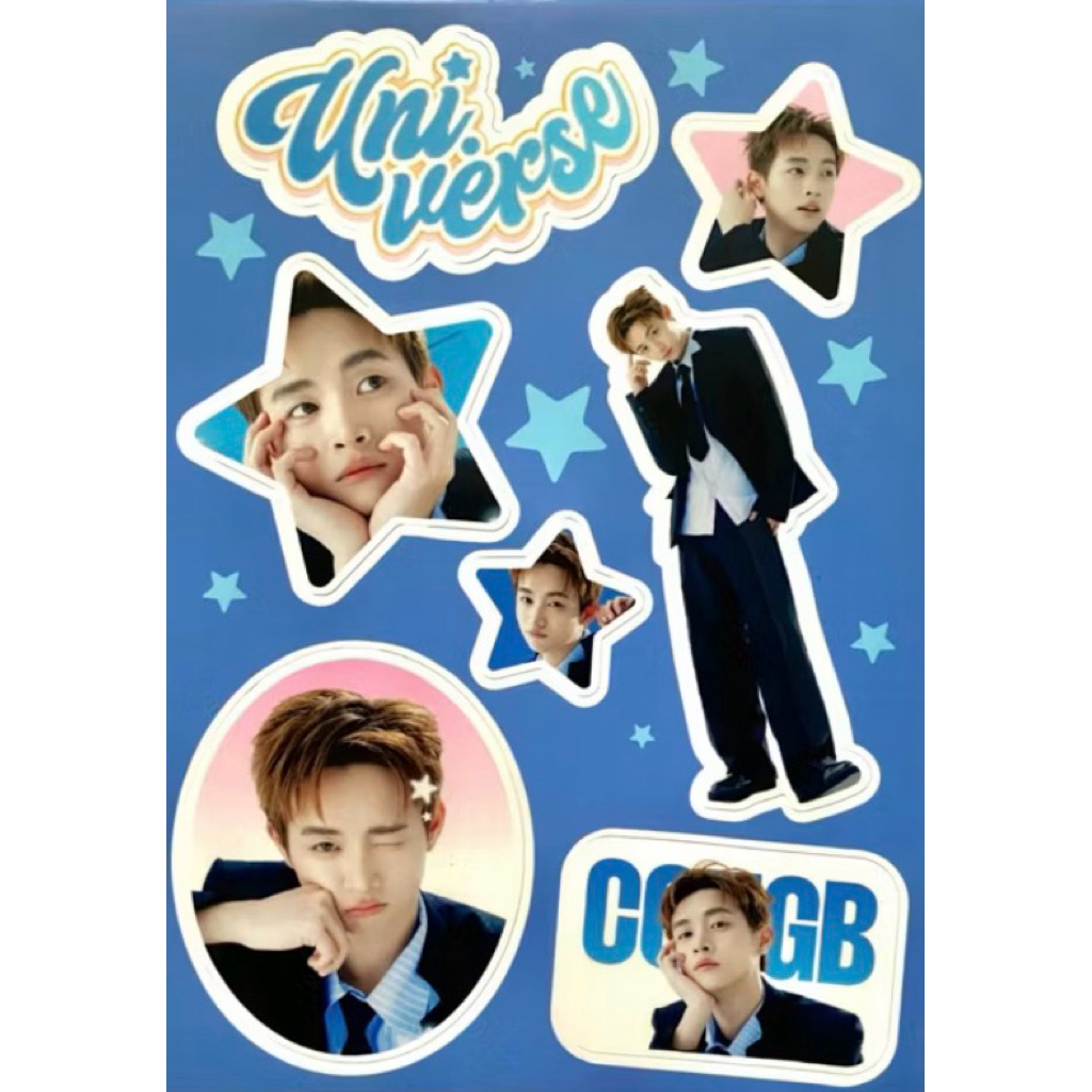 Card, sticker và twilly CONGB official merchandise