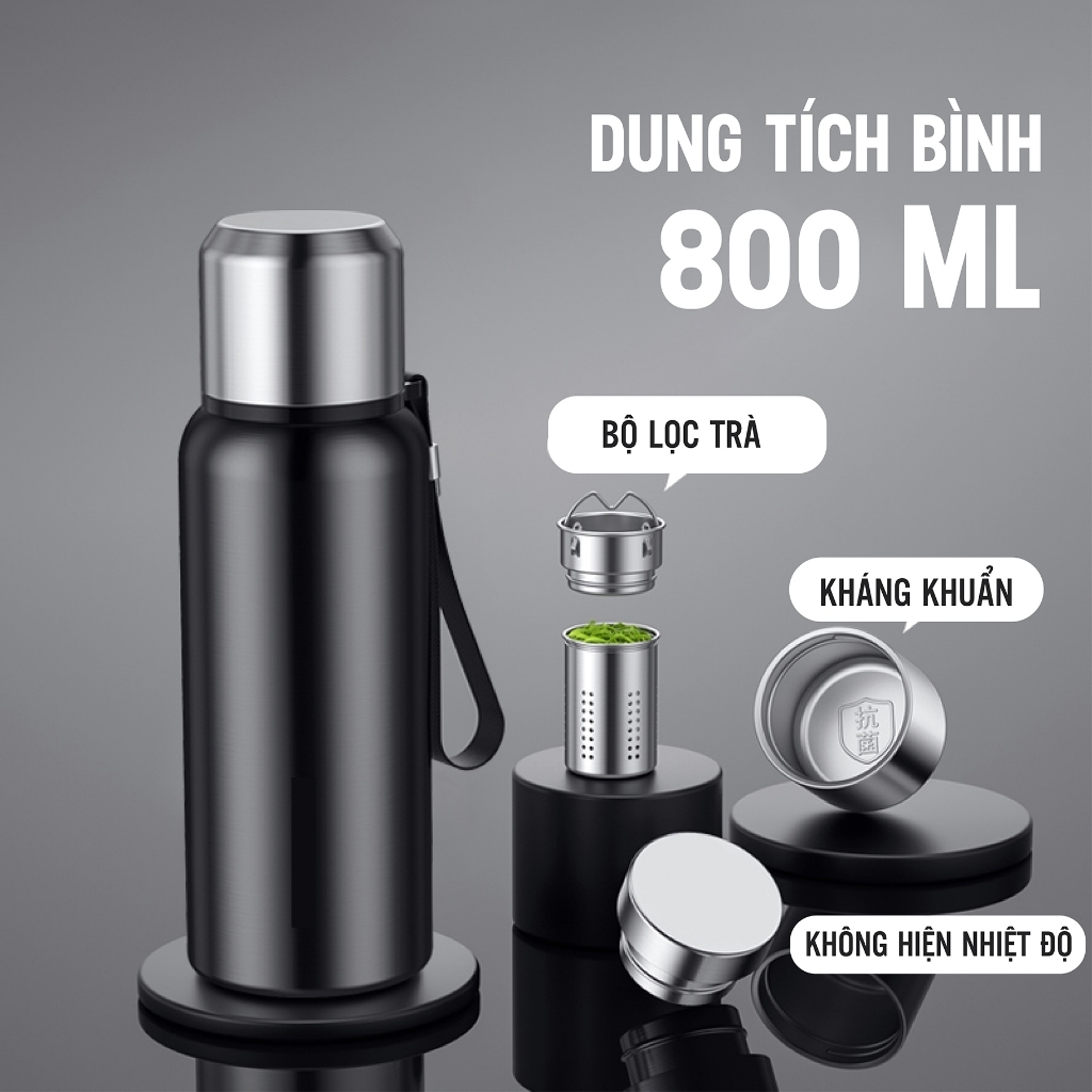 Bình giữ nhiệt inox NIUMI 48h 316
