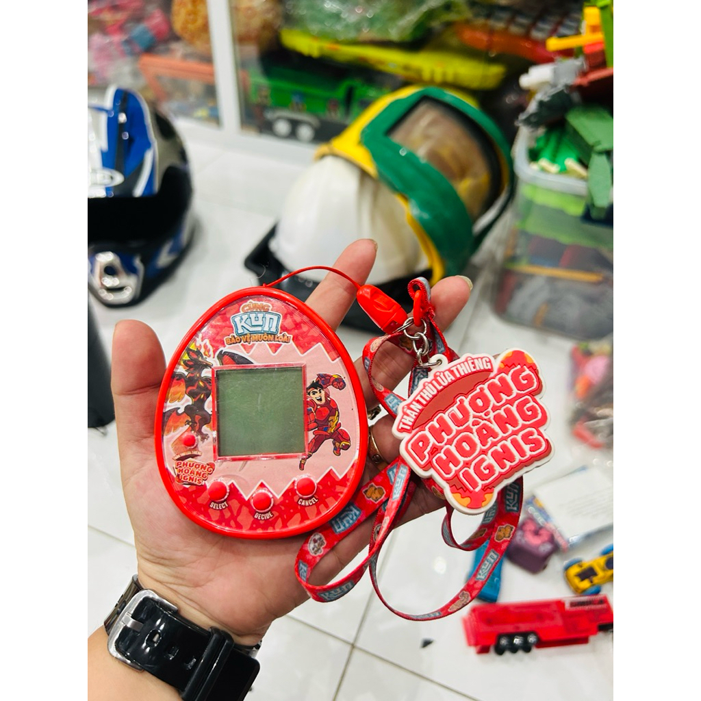 Đồ chơi máy game nuôi thú ảo KUN phiên bản Phượng Hoàng Ignis