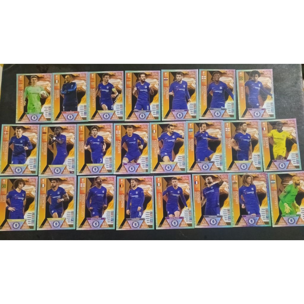 Trọn bộ set Chelsea vô địch Europa League 2019/20