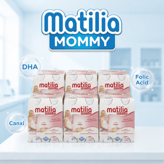 Sữa Bầu Matilia Grossesse Pháp Vị Dâu - set 6 lốc