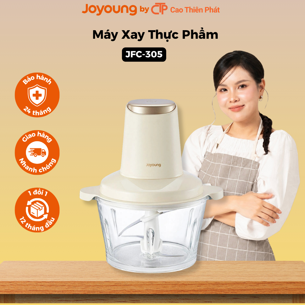Máy Xay Thực Phẩm Đa Năng Joyoung JFC-305 | Công Suất 300W | Dung Tích 1.8L