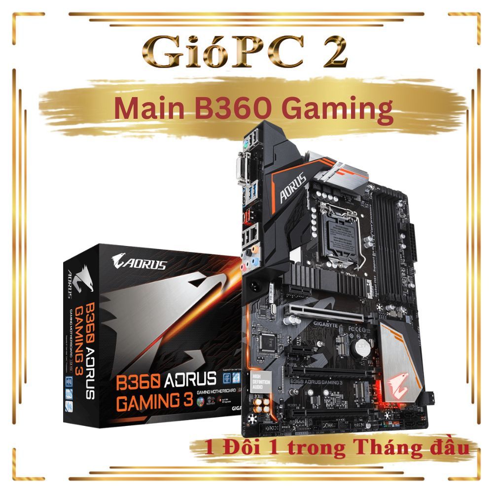 [ HOT ] Main Aorus B360 pro 4 khe ram hàng cực kì net luôn ạ