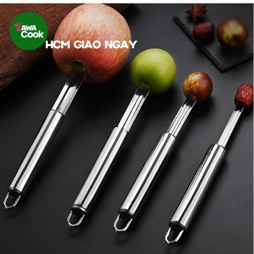 Cây Lấy Mận Hà Nội, Cà Na, Táo Tàu, Lê Chery  - Tách lấy lõi táo Mỹ 2 lớp dày