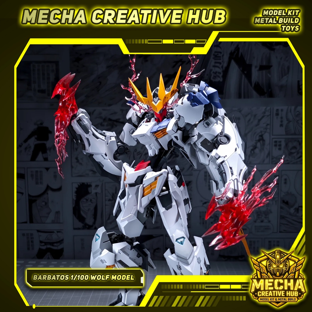 [Có Sẵn] Mô Hình Lắp Ráp - Barbatos Lupus Rex 1/100 Wolf Model