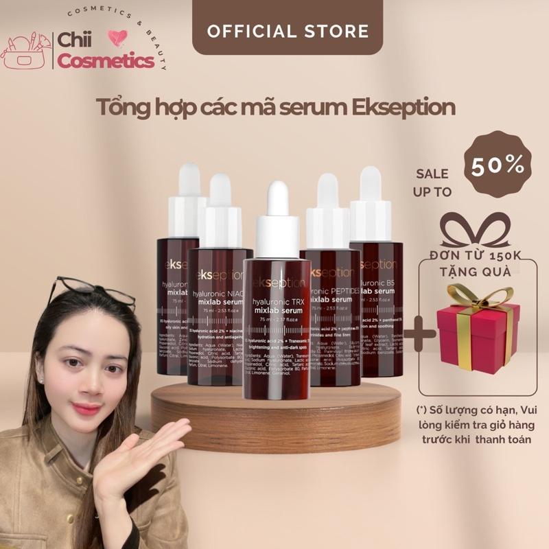 Ekseption |Tổng hợp Serum Ekseption Hyaluronic Mixlab Serum 20ml - 75ml