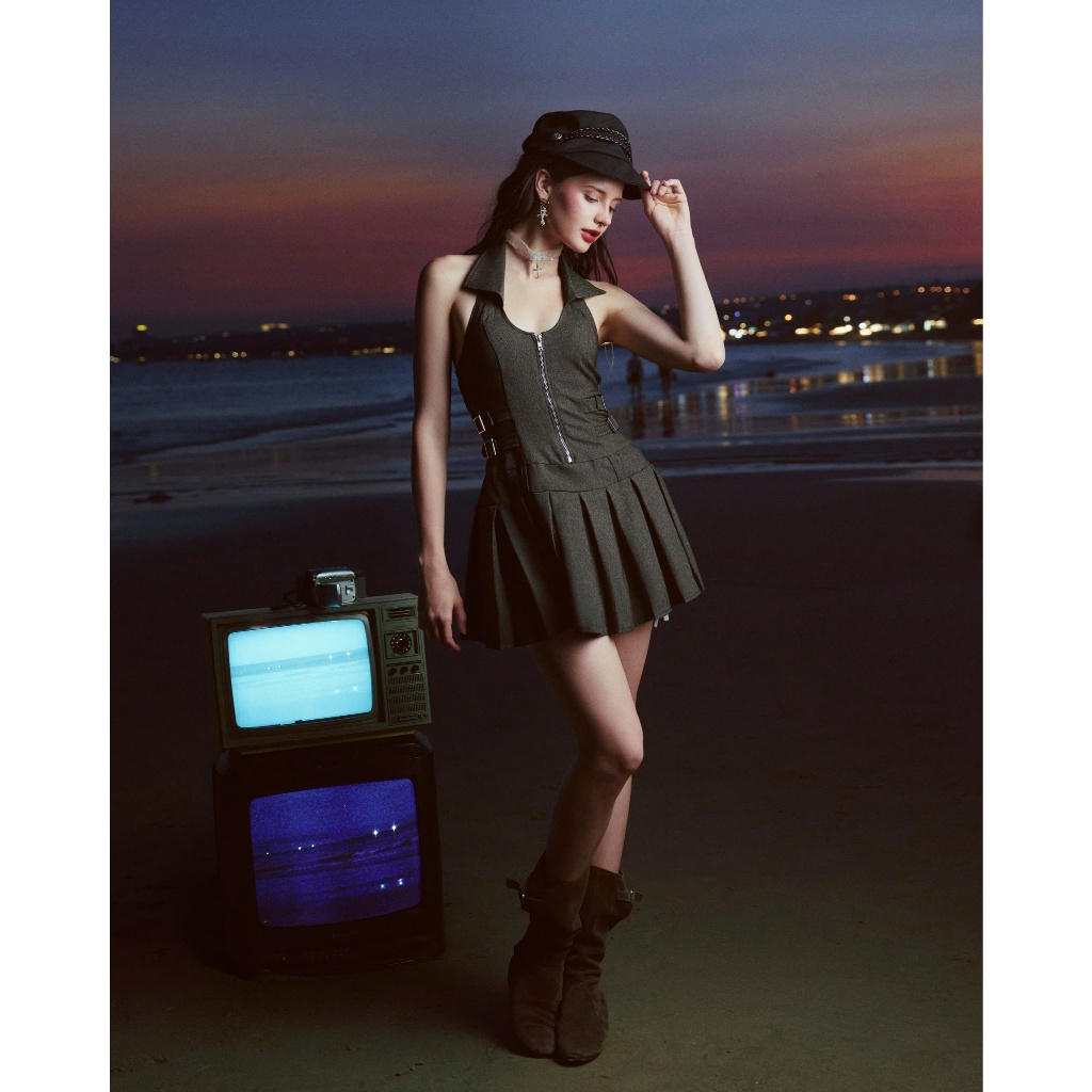 Remmus | Đầm cổ yếm - BST Summer Slumber