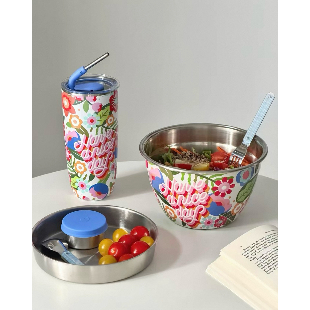 Swell Salad kit bowl giữ lạnh 1,9L