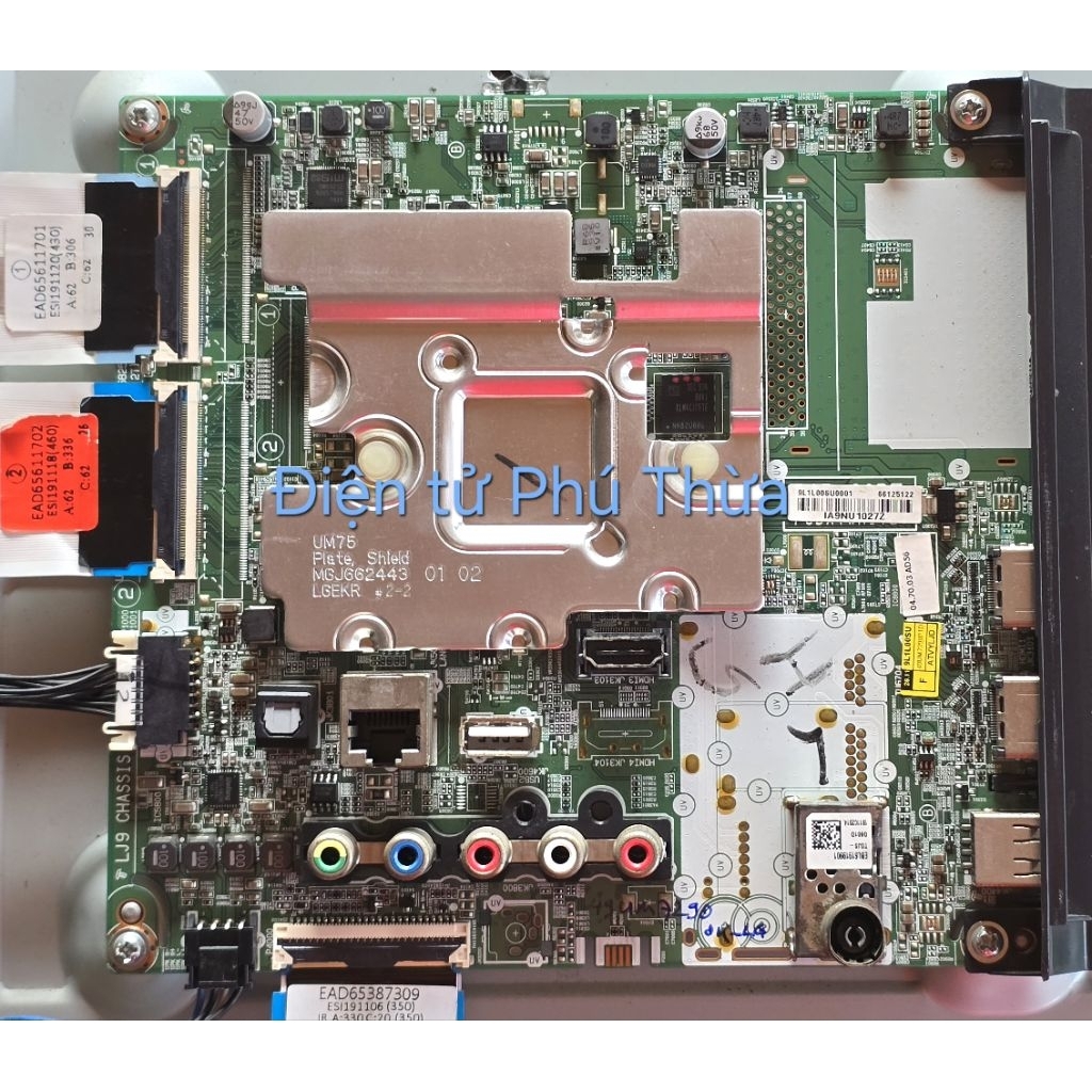 Bo mạch bo nguon bo khiển Tv LG 49UN7290 và 49UM7290 - 49UM7100 - 49UM7300 - 49UM7400 nguyên zin, ho