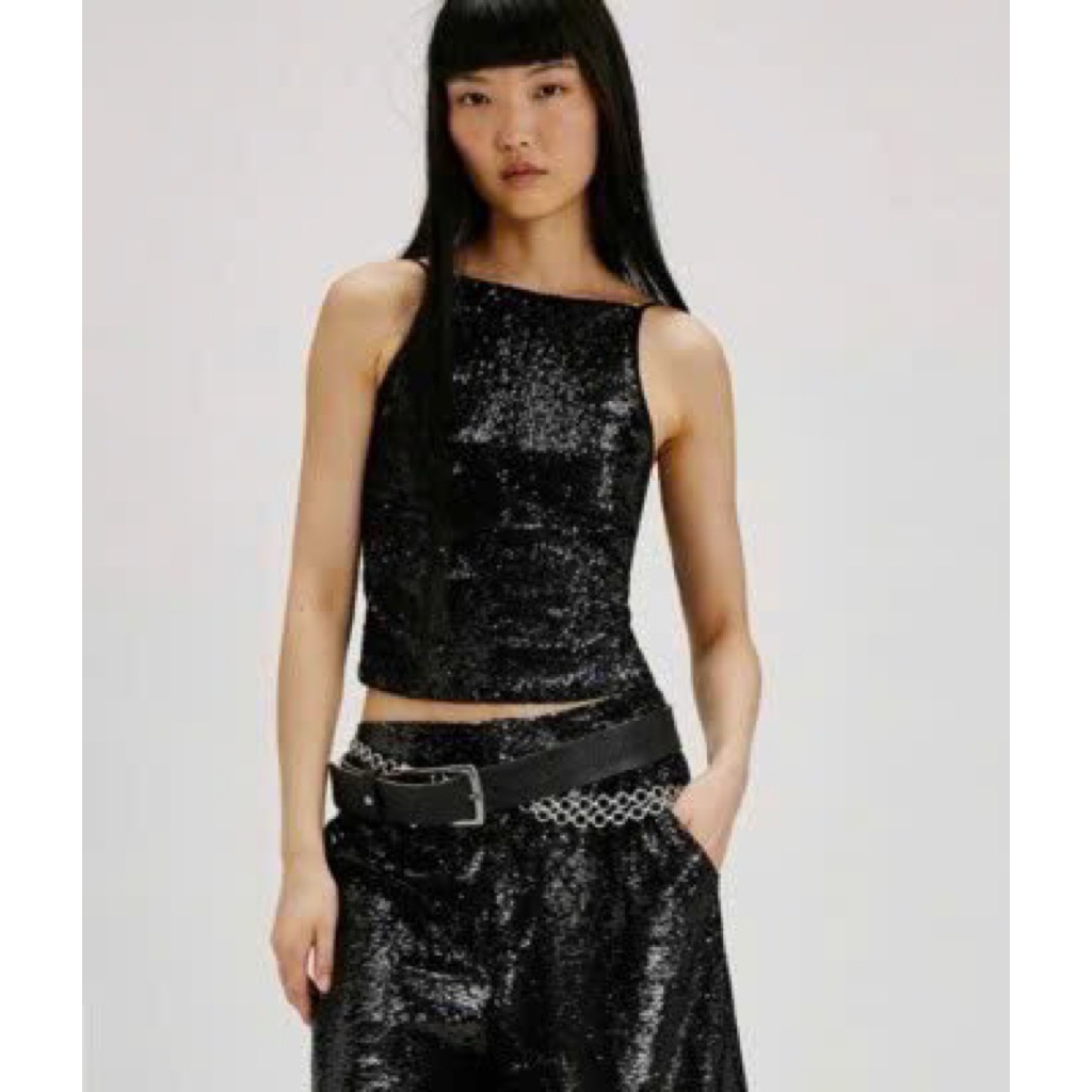 Áo dây sequin Fp hàng xuất xịn.