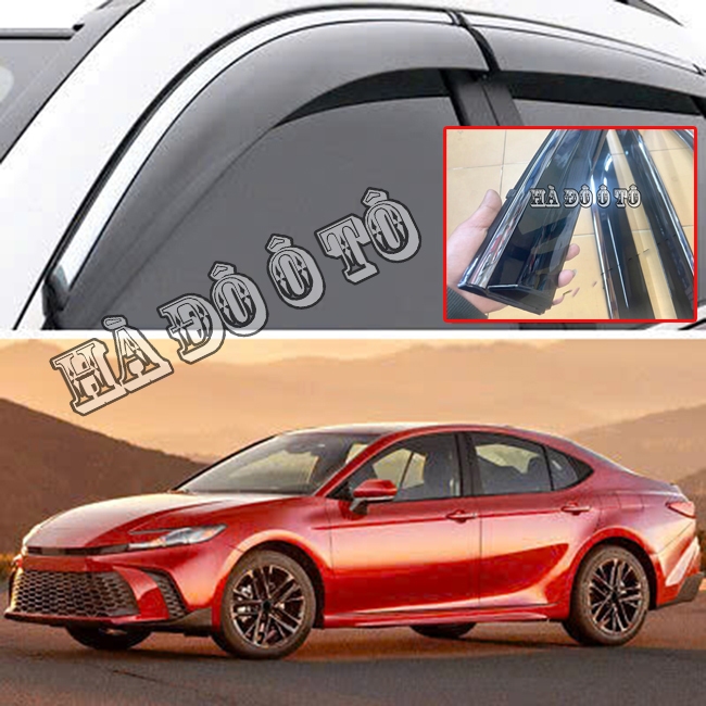 Vè Mưa Camry 2025 2026 ( From Mới ) - Viền Che Mưa Cánh Cửa Toyota Camry 2026/2026