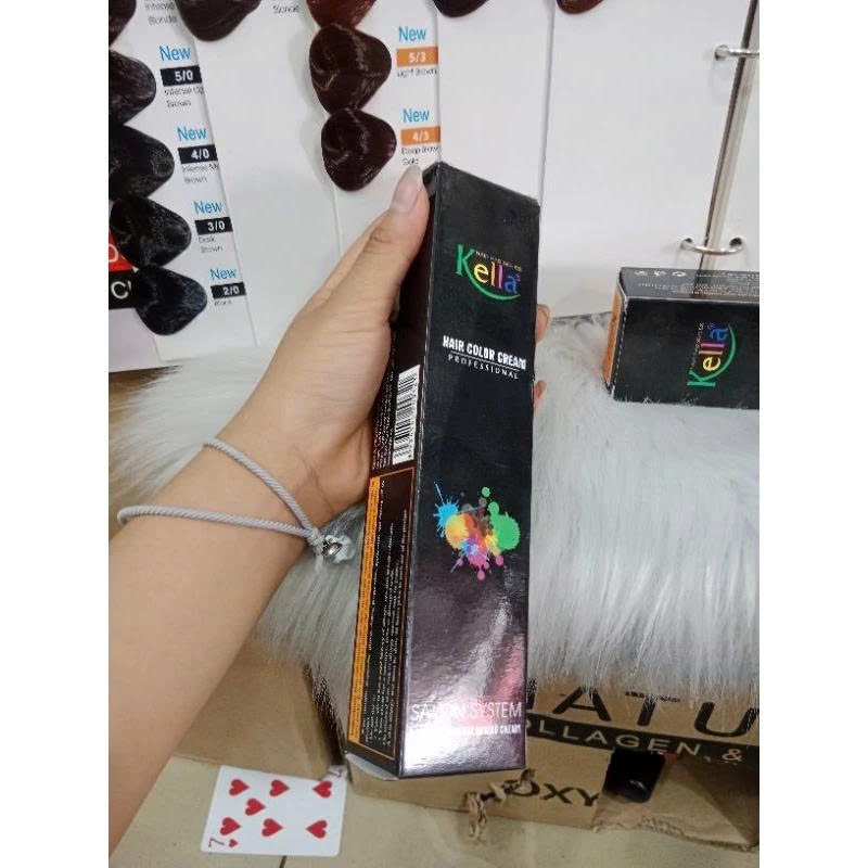 Màu nhuộm tóc kella, thuốc nhuộm tóc Kella 100ml