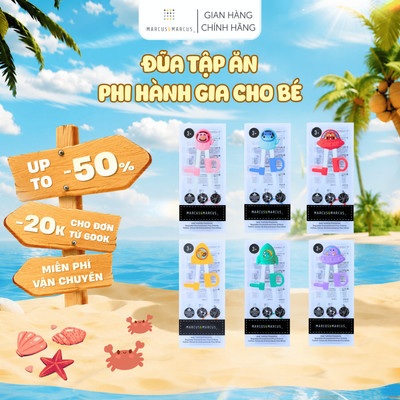 Đũa Tập Ăn Phi Hành Gia Marcus & Marcus Cho Bé Từ 3 Tuổi