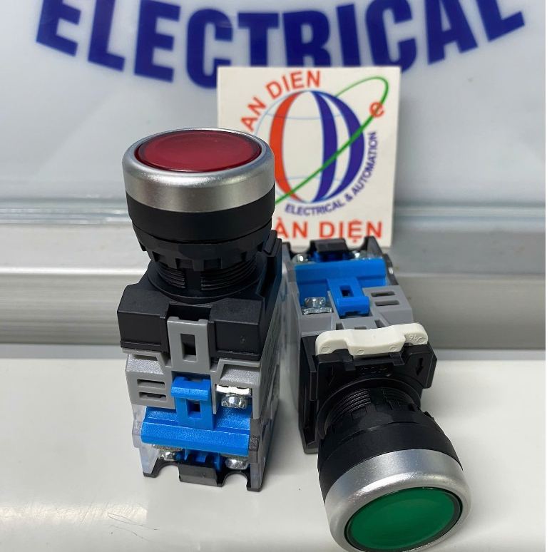 Nút nhấn nhả có đèn KENTECH KAB-3811 – PHI 22