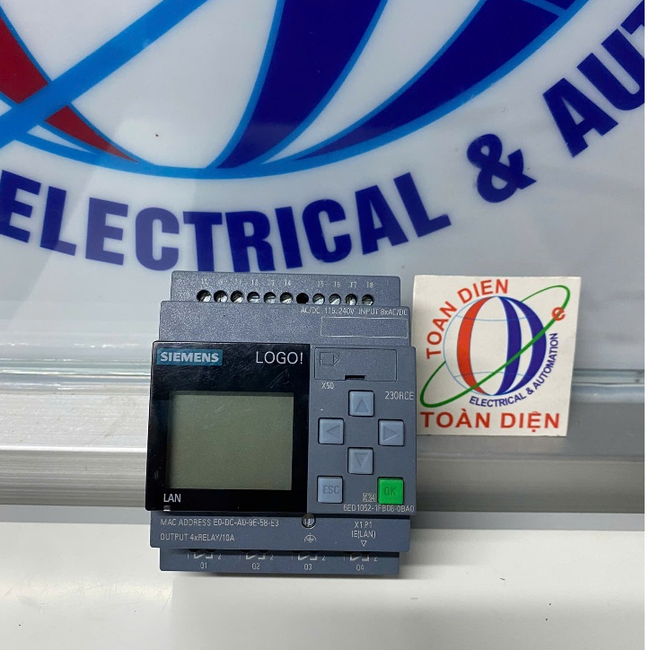 PLC Siemens LOGO 230RCE – Mã 6ED1052-1FB08-0BA2 (Hàng kho thanh lý số lượng có hạn)