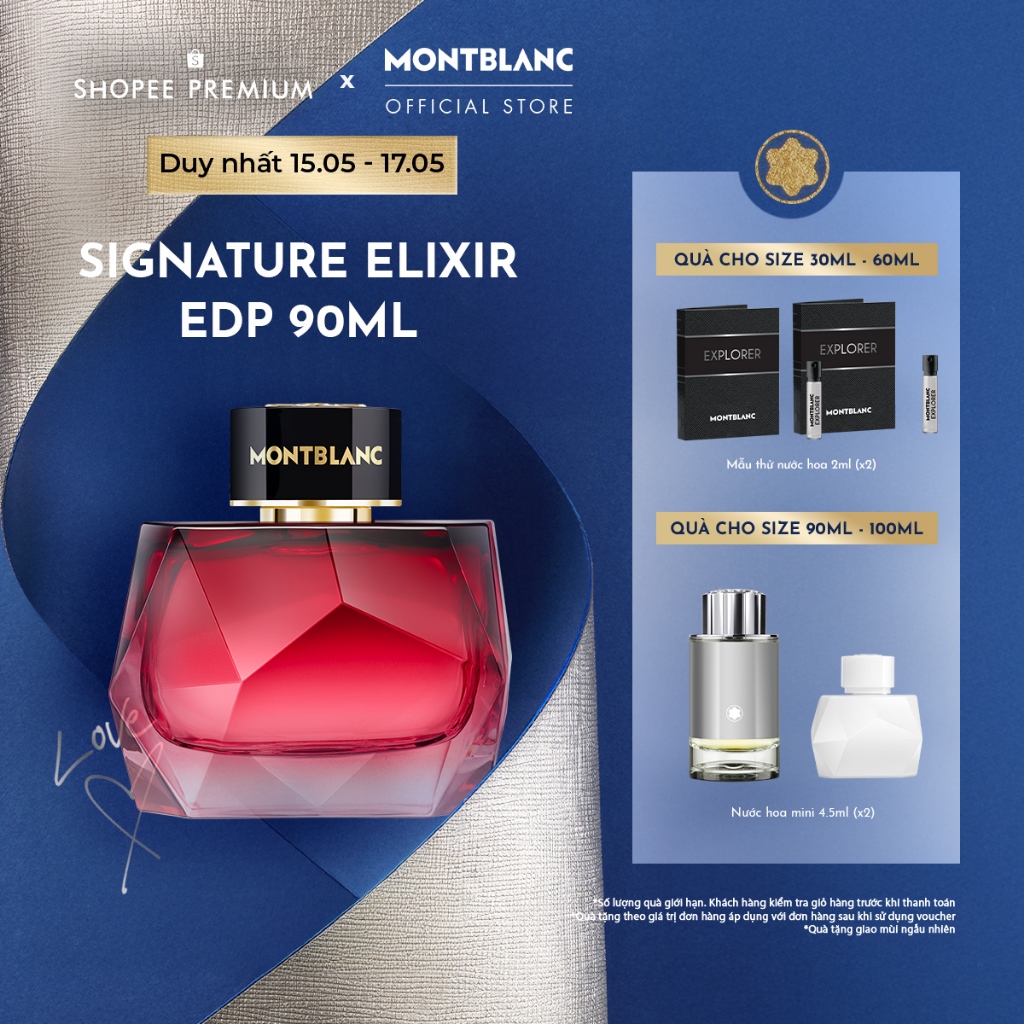 Nước hoa nữ Montblanc Signature Elixir EDP 90ml