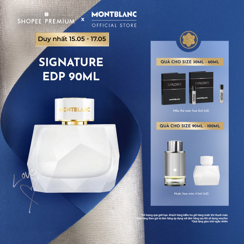 Nước hoa nữ Montblanc Signature EDP 90ml