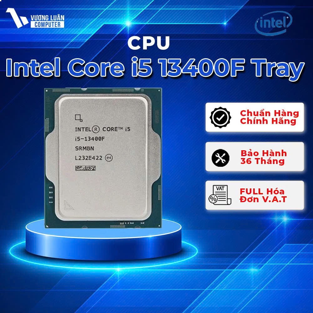 CPU Intel Core i5 13400F Bộ vi xử lý Tray Chính Hãng Giá Tốt