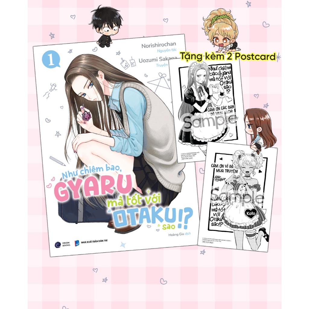 Sách Manga: Như Chiêm Bao, Gyaru Mà Tốt với Otaku Sao?