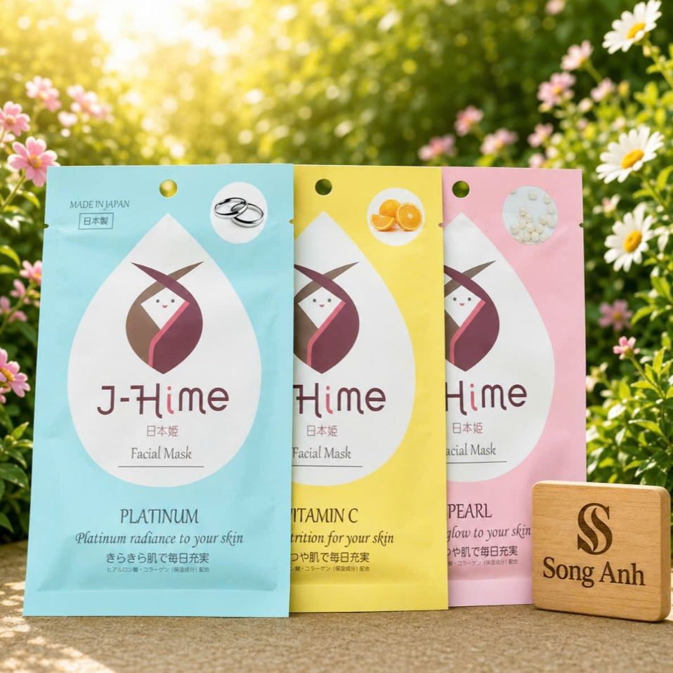 Mặt Nạ Dưỡng Da J-Hime Nhật Bản