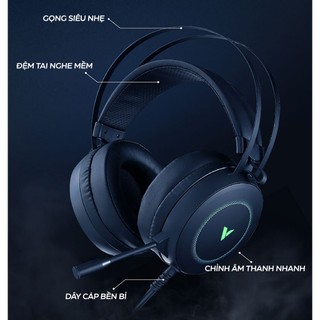Tai nghe Gaming Rapoo VH310 VH160 Black (Có dây) 7.1