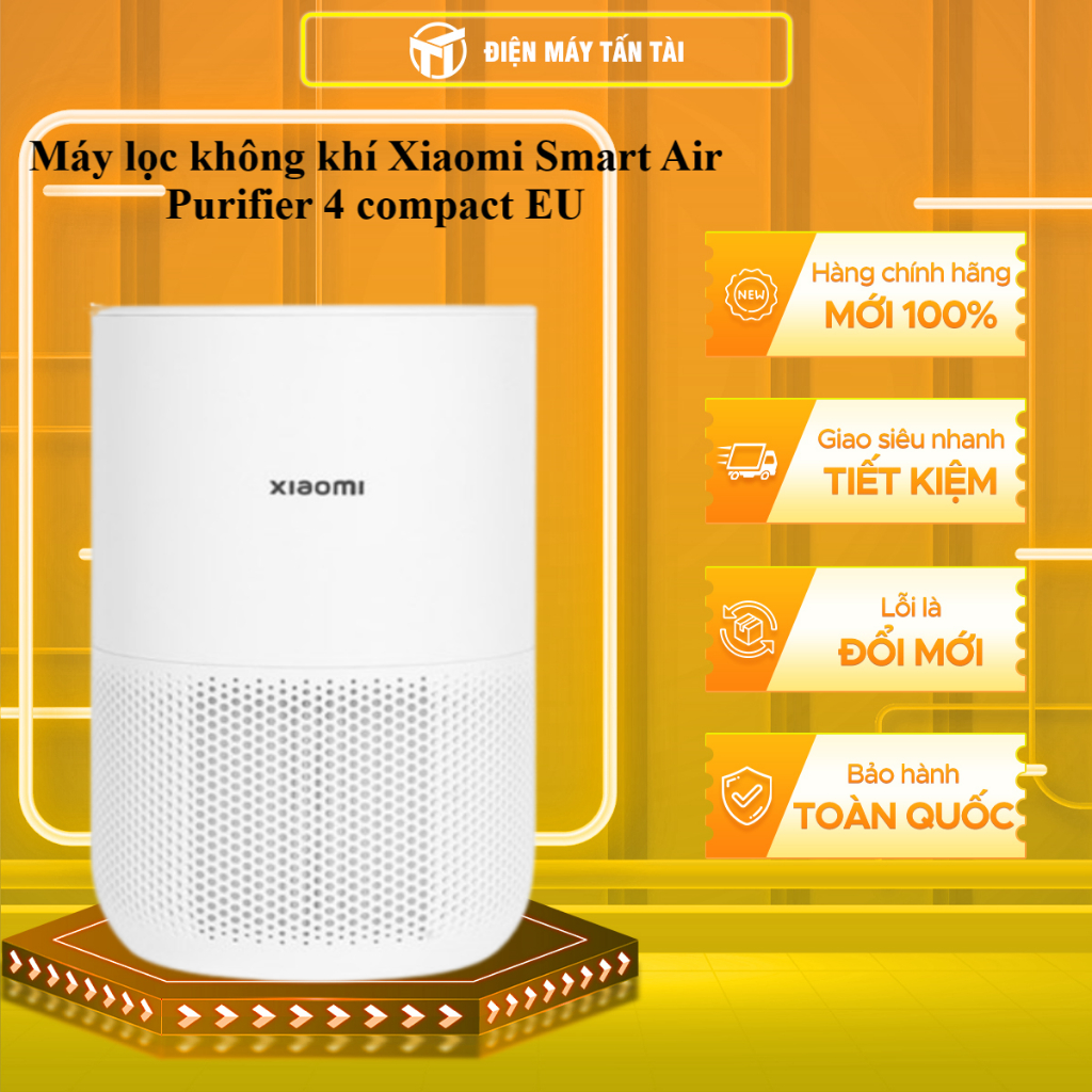 4 COMPACT EU - Máy lọc không khí Xiaomi Smart Air Purifier 4 compact EU (BHR5860EU) - GIAO TOÀN QUỐC