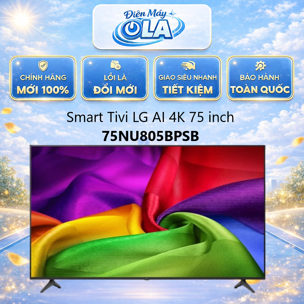 75NU805BPSB / 85NU805BPSB - Smart Tivi LG AI 4K 75NU805BPSB / 85NU805BPSB  - [ GIAO HCM ]