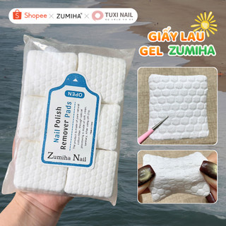 Giấy lau gel nail không xù ZUMIHA mới Tuxi Nails [ZUMIHA]