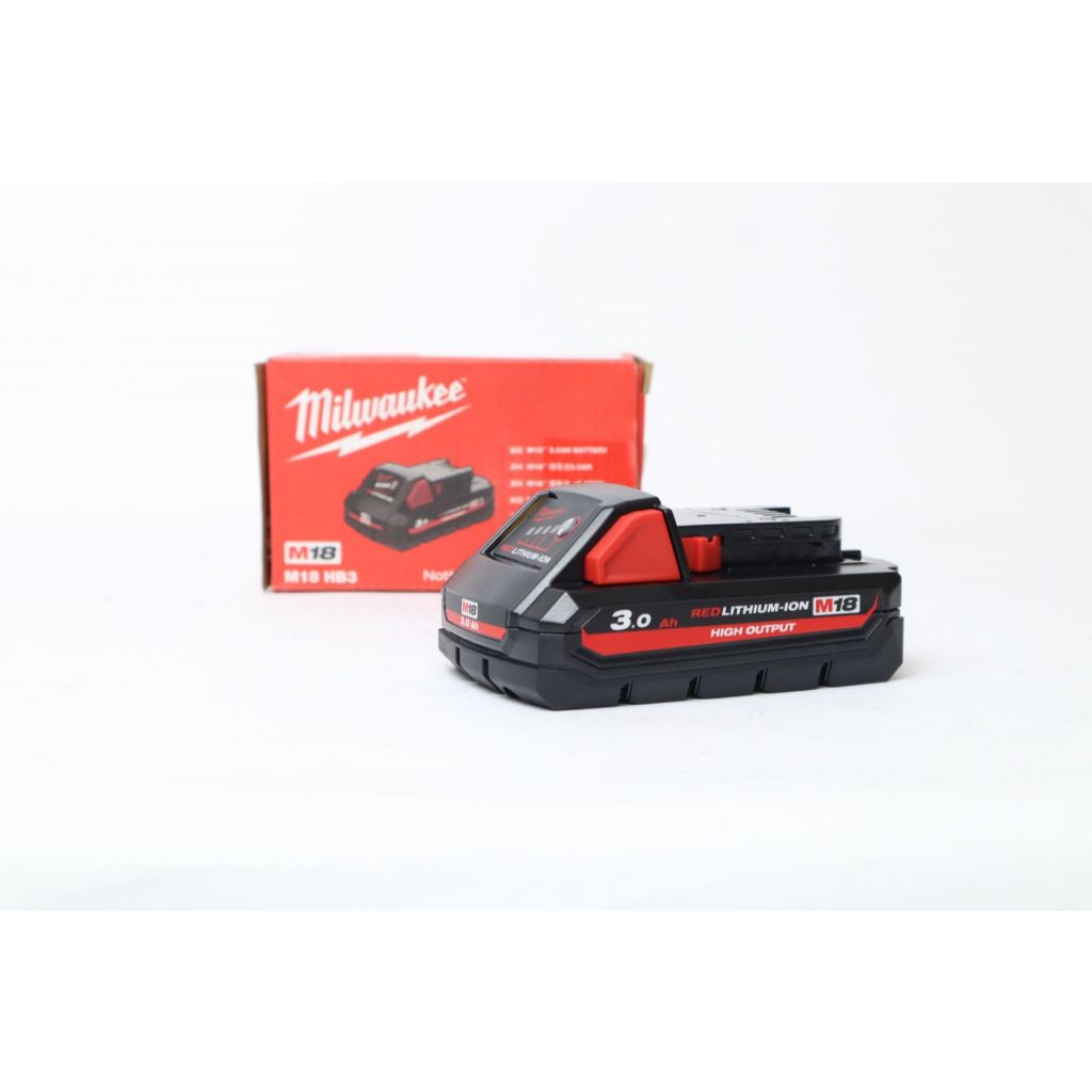[CHÍNH HÃNG]Pin Milwaukee 18V/3.0Ah  ,5AH , 6AH, 8AH ,12.0AH M18 HIGH OUTPUT REDLITHIUM-ION M18HB3 M