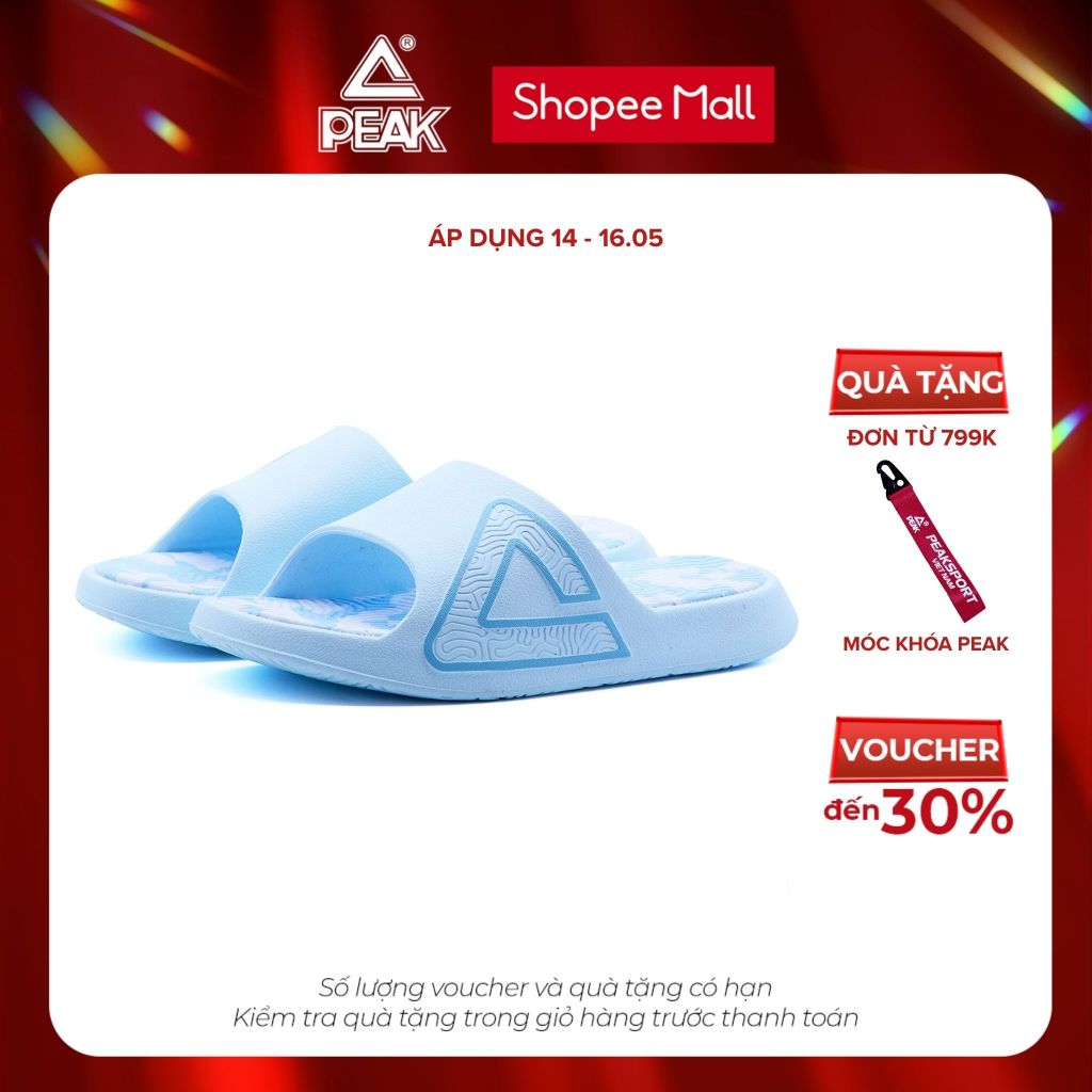 [NEW ARRIVAL] Dép thể thao nam, nữ PEAK Taichi Slippers êm ái, bền bỉ DL340327 DL340328 DL420387 DL4