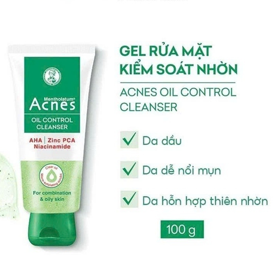 Sữa Rửa Mặt Acnes Kiểm Soát Nhờn  Acnes Oil Control Cleanser/Creamy Wash/Foaming Wash/Gentle