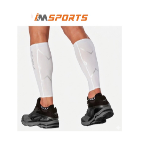 Bó Ống Chân 2XU Compression Calf Unisex - White - Chính Hãng - IMSports
