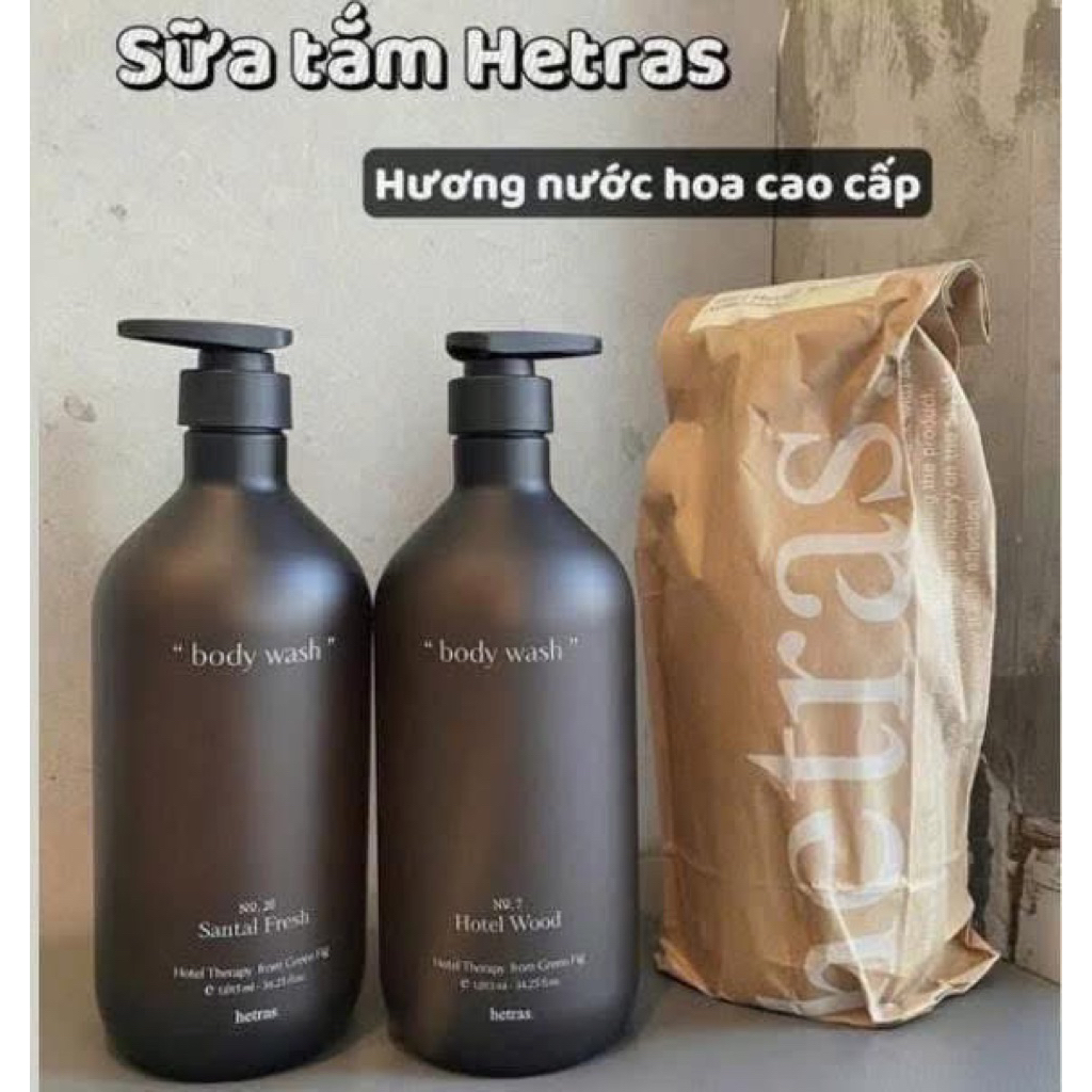Sữa tắm hetras 1013ml