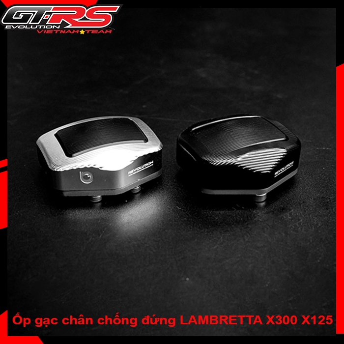 [Chính hãng] Ốp gạc chân chống đứng LAMBRETTA X300 X125