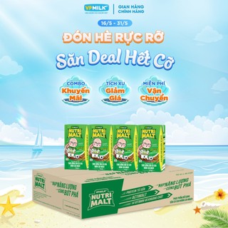 Sữa ca cao mầm lúa mạch đen VPMilk Nutrimalt 110ml
