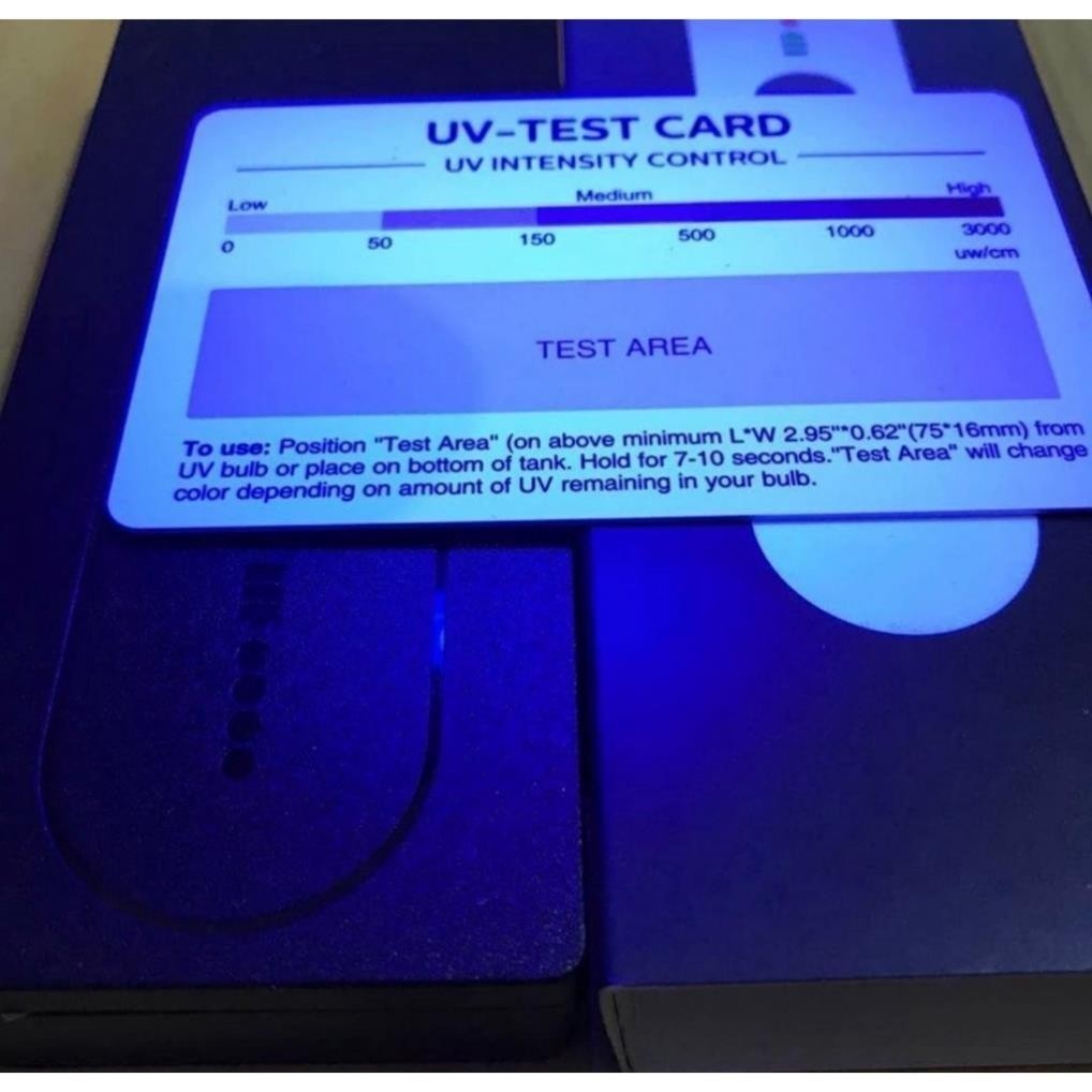 THẺ TEST TIA UV - UV TEST CARD COMBO 3 THẺ | KIỂM TRA ĐÈN UV-C, ĐÈN KHỬ KHUẨN