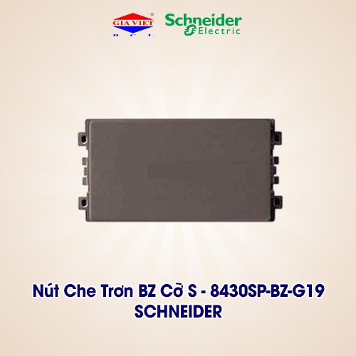 Nút Che Trơn Size S Schneider Zencelo A 8430SP-BZ-G19 - Màu Đồng Cao Cấp