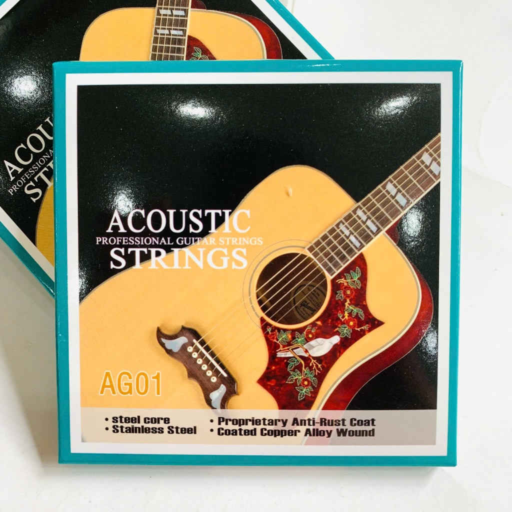 Bộ 6 dây đàn guitar Acoustic ( Dây sắt)  AG01