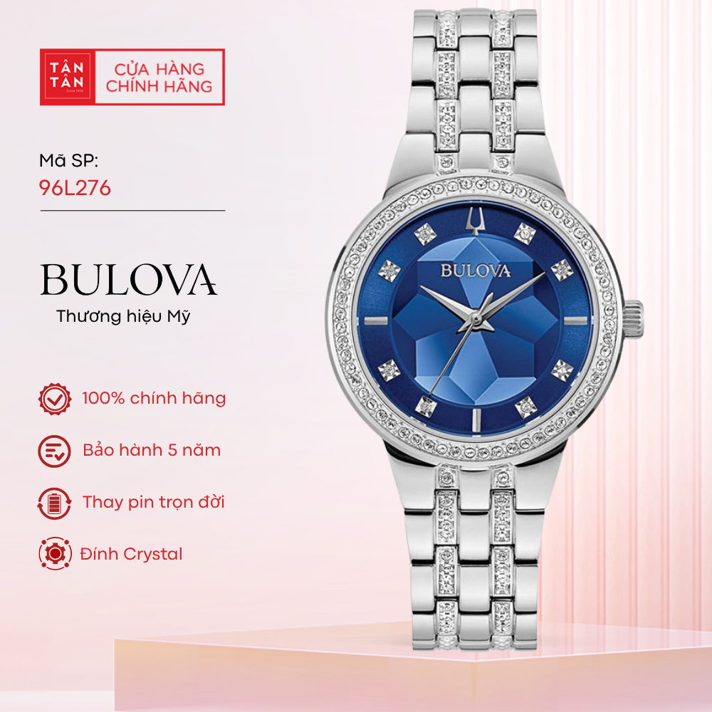 Đồng Hồ Nữ Bulova Phantom 96L276 Quartz 32.5mm - Đồng Hồ Tân Tân