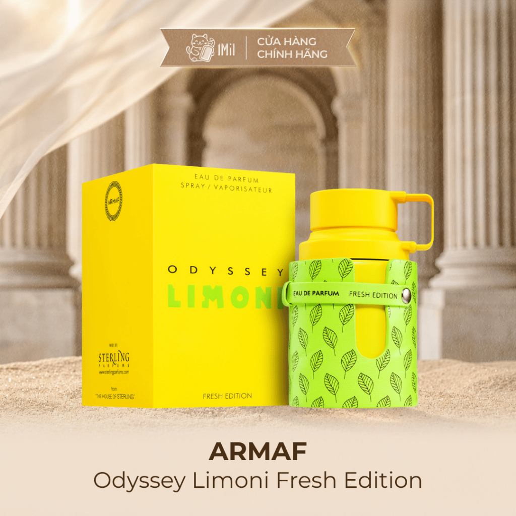 [1MIL] [Hỏa tốc HCM] Nước hoa unisex Armaf Odyssey Limoni Fresh Edition 100ml / 60ml