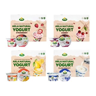 Sữa Chua Nguội Arla Natural Yogurt 12M+ (100g x 6) - VINAQUCIK