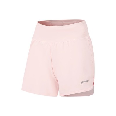 Quần Short Thể Thao Thoáng mát, Nhanh khô Nữ Li-Ning Chạy bộ/Running AKSW120-2V