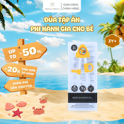 Đũa Tập Ăn Phi Hành Gia Cho Bé Marcus & Marcus, Từ 3 Tuổi – Lola