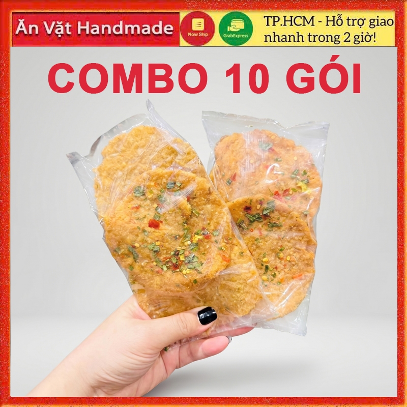 COMBO 10 GÓI CƠM CHIÊN NƯỚC MẮM (GHIỀN ĂN VẶT)