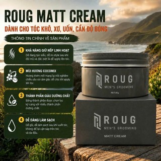 Sáp vuốt tóc Roug Matt Clay - Roug Matte Clay